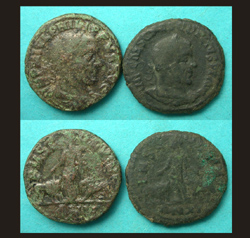 Moesia Superior, Colonia Viminacium, Philip I & Trajan Decius, 2-Pack!